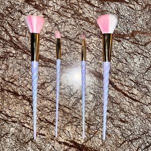 FREE with purchase. Unicorn makeup brushes see description